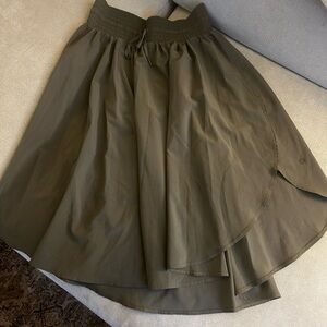 lululemon athletica Olive Green Skirt